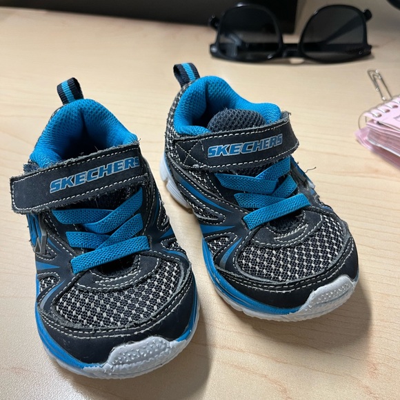 2 pairs toddler size 5 shoe. - Picture 2 of 7